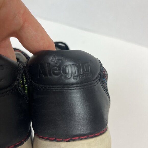 Women’s Alegria Essence Stained Glass Casual Leather Sneakers 38 US 7.5 Comfy - Picture 7 of 10